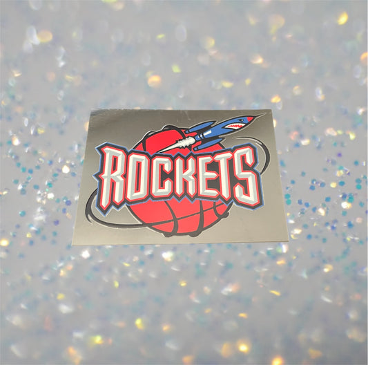 Houston Basketball-UV DTF Double Sided 4" Decal