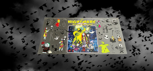 Halloween The Nightmare-16oz UV DTF Double Sided Cup Wrap