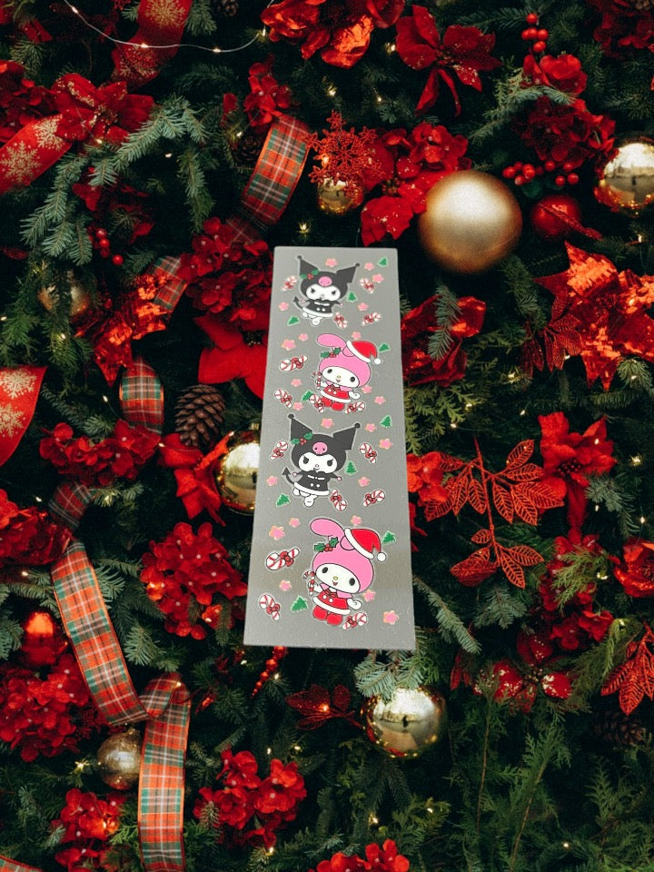 Christmas Kuku & Friends-Holiday UV DTF Pen Wrap